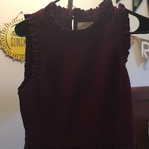 Kate Spade Maroon Dress with Pockets! ANY OFFER